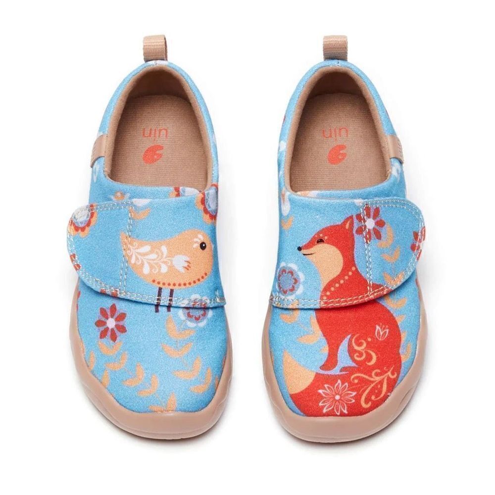 UIN Kid's Casual Canvas Loafers Boys Girls Shoes (First Blush)